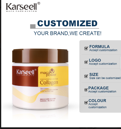 Karussell Collagen Hair Mask 500ml – ماسك الكولاجين لإصلاح وترطيب الشعر